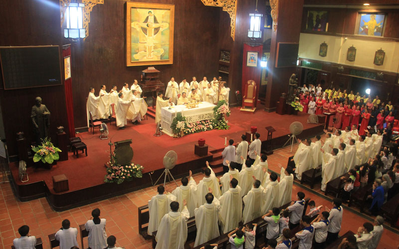 Giáo phận Lạng Sơn Cao Bằng Mừng Thánh Bổn Mạng Đaminh HUYNH ĐOÀN